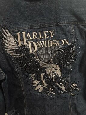 The BEST Harley-Davidson Denim Jacket everrr🖤
